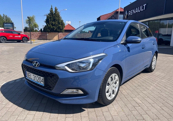 Hyundai i20 cena 38900 przebieg: 116579, rok produkcji 2017 z Sopot małe 106